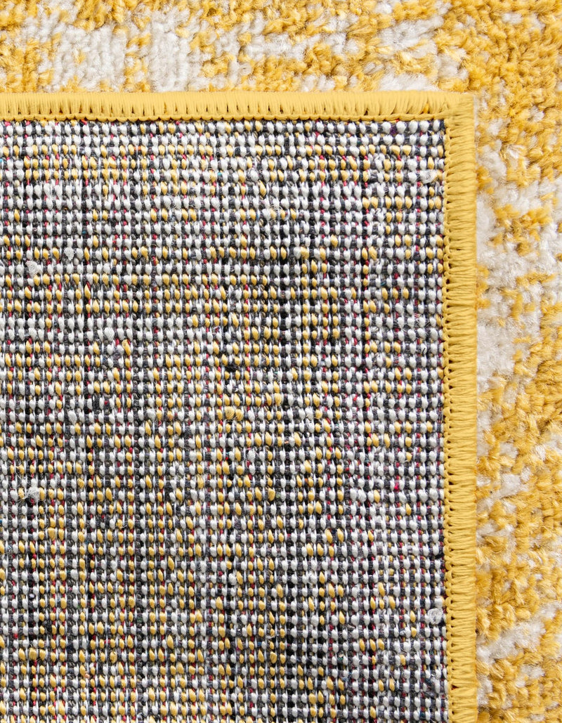 Dover Terrace Collection Area Rug - Lagoon (Yellow) Rectangle Yellow lifestyle 8