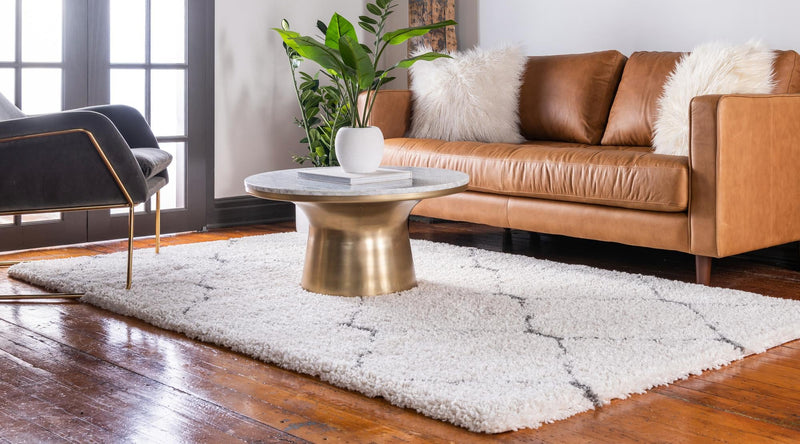 Casablanca Comfort Collection Area Rug - Medina Rectangle Ivory lifestyle 6