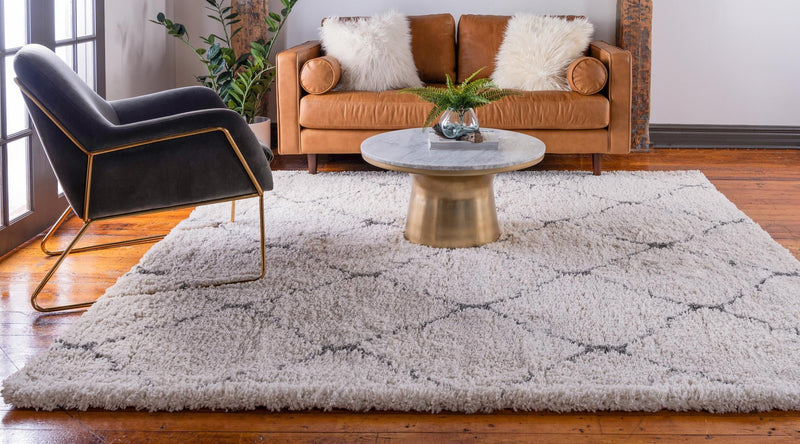 Casablanca Comfort Collection Area Rug - Medina Square Ivory lifestyle 100