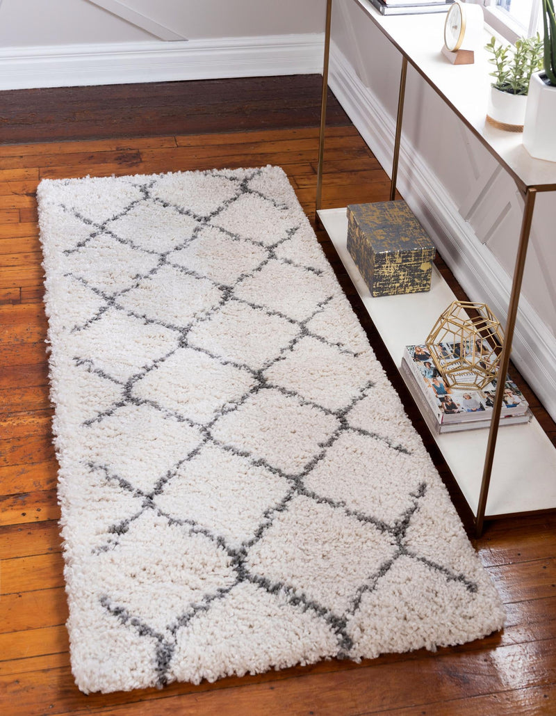 Casablanca Comfort Collection Area Rug - Medina Runner Ivory lifestyle 34