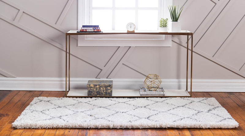 Casablanca Comfort Collection Area Rug - Medina Runner Ivory lifestyle 48
