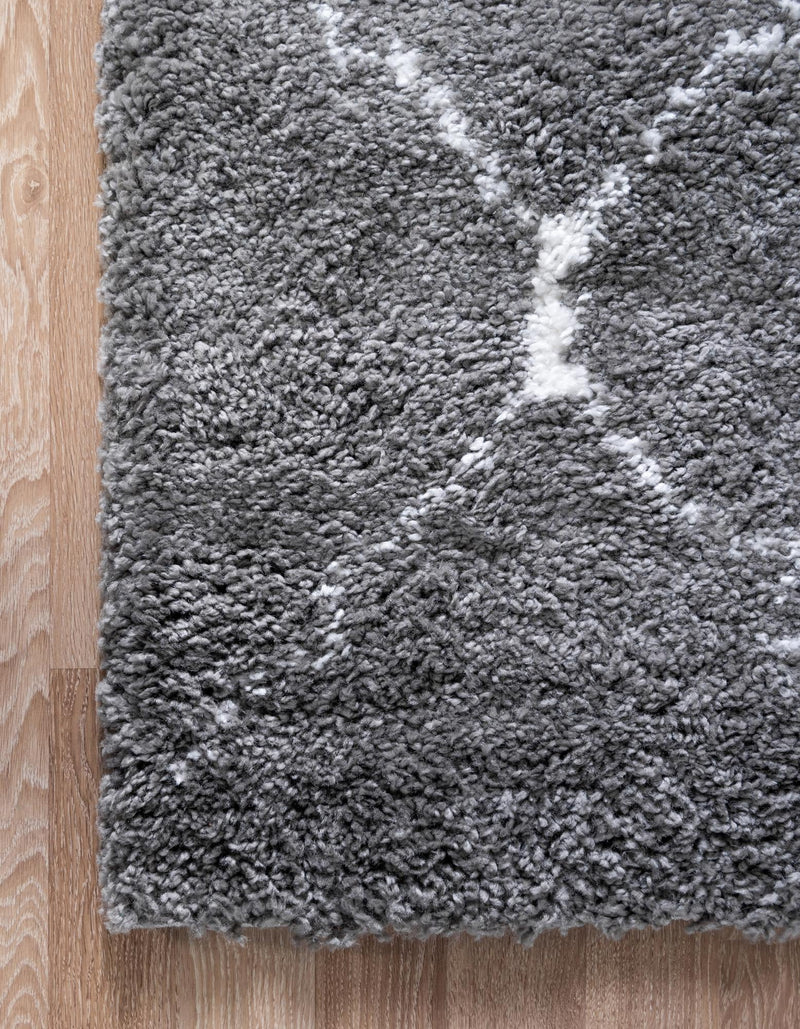 Casablanca Comfort Collection Area Rug - Medina Rectangle Gray lifestyle 17