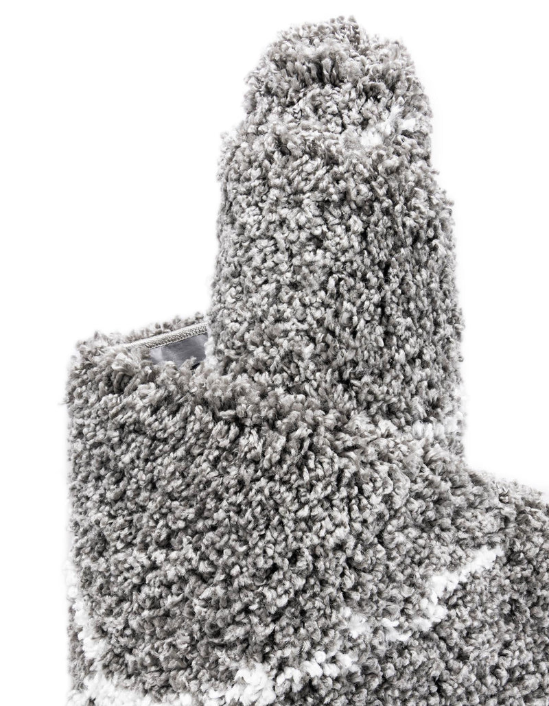Casablanca Comfort Collection Area Rug - Medina Rectangle Gray lifestyle 49