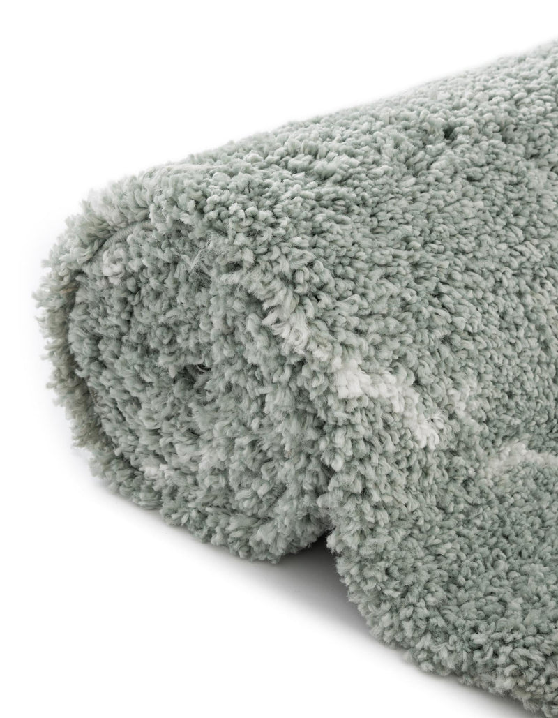 Casablanca Comfort Collection Area Rug - Medina Rectangle Light Green lifestyle 43
