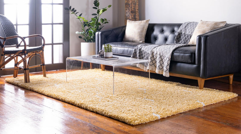 Casablanca Comfort Collection Area Rug - Medina Rectangle Yellow lifestyle 18