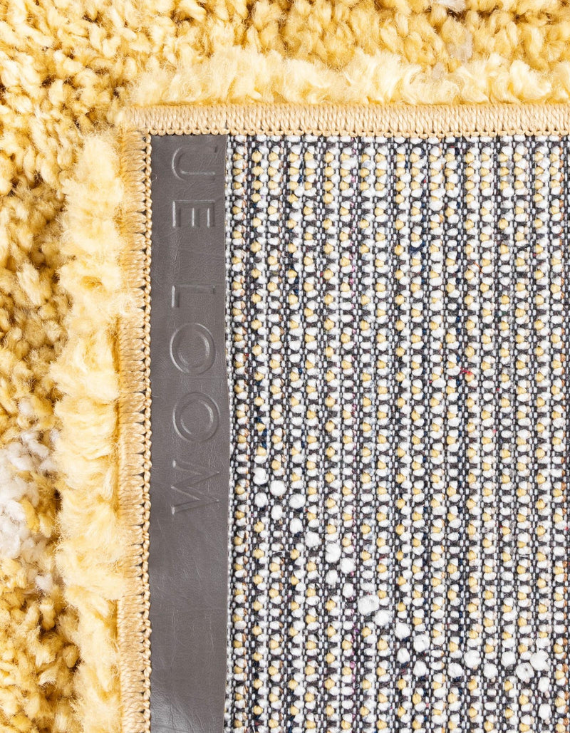 Casablanca Comfort Collection Area Rug - Medina Rectangle Yellow lifestyle 36