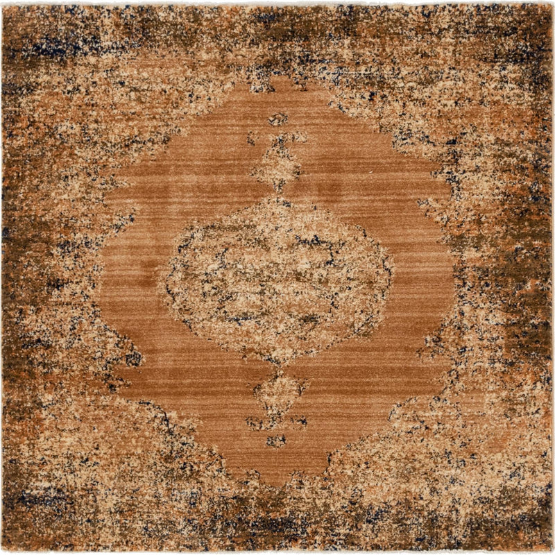 Coastal Haven Collection Area Rug - Dunescape Square Light Brown lifestyle 30