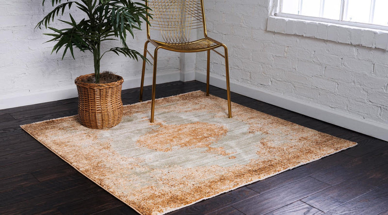 Coastal Haven Collection Area Rug - Dunescape Square Light Green lifestyle 71