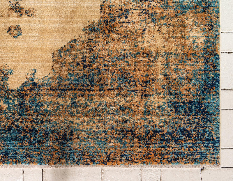 Coastal Haven Collection Area Rug - Dunescape Rectangle Beige lifestyle 37