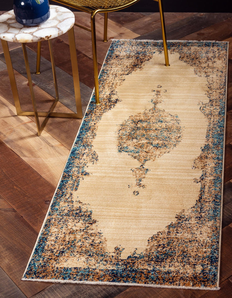 Coastal Haven Collection Area Rug - Dunescape Runner Beige lifestyle 63