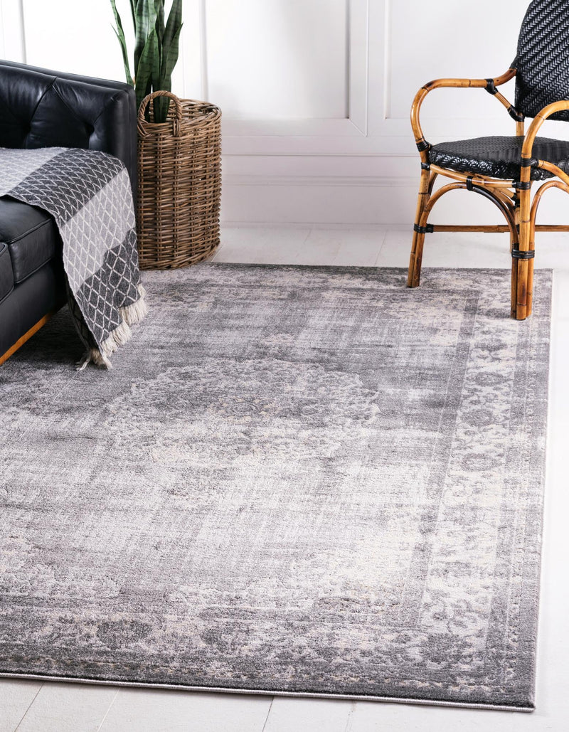 Heirloom Harbor Collection Area Rug - Heritage Rectangle Gray lifestyle 7