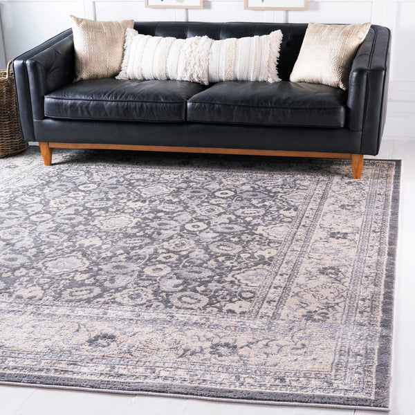 Heirloom Harbor Collection Area Rug - Cove Square Gray lifestyle 44