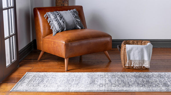 Heirloom Harbor Collection Area Rug - Cove Runner Gray lifestyle 43