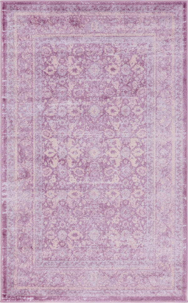 Heirloom Harbor Collection Area Rug - Cove Rectangle Violet lifestyle 3