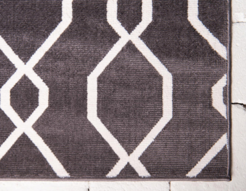 Patio Paradise Collection Area Rug - Lagoon Rectangle Dark Gray lifestyle 33