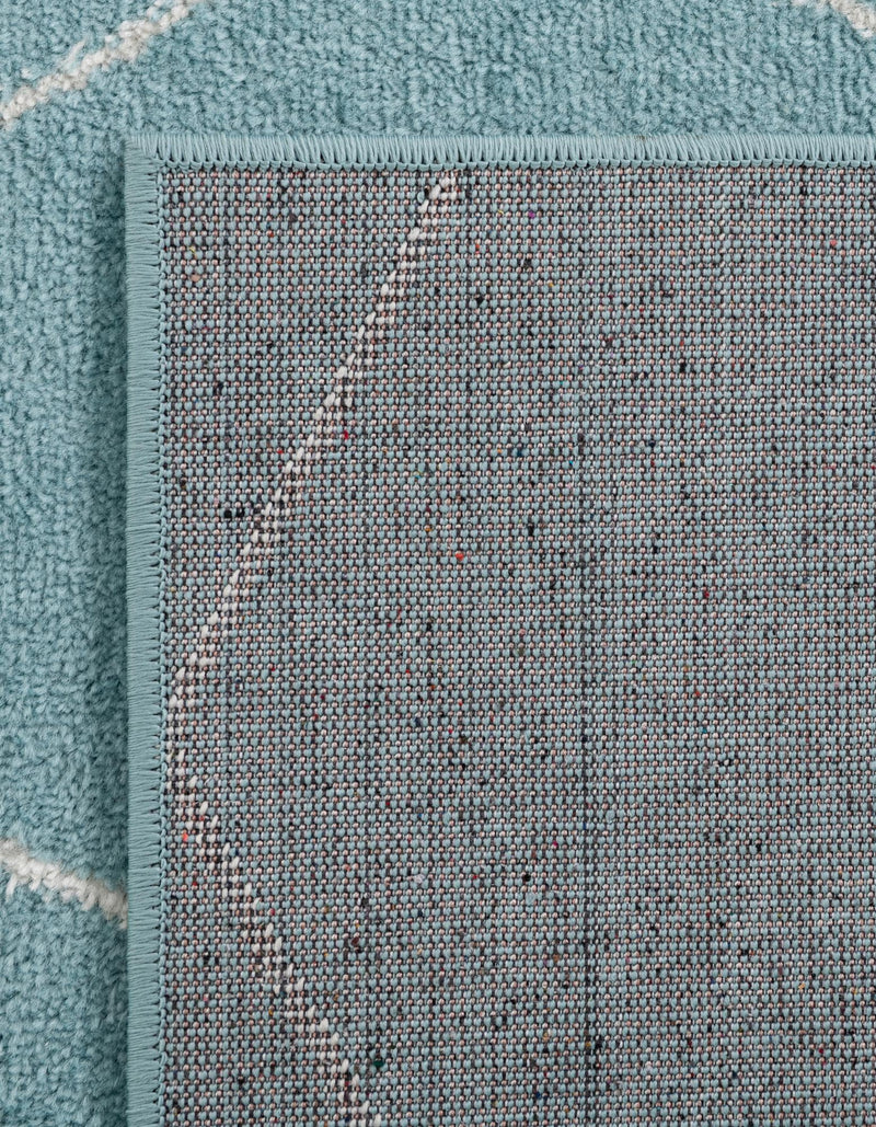 Lattice Garden Collection Area Rug - Arborville (Light Blue) Runner Light Blue lifestyle 65