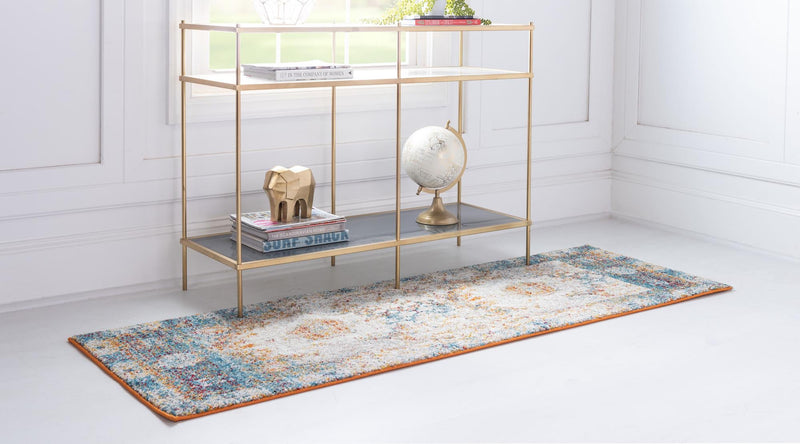 Amalfi Coast Woven Collection Area Rug - Ravello Runner Beige lifestyle 30
