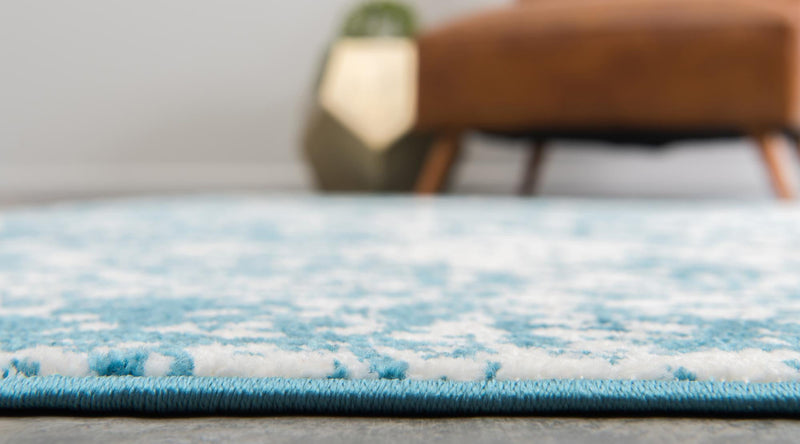 Amalfi Coast Woven Collection Area Rug - Positano Runner Blue lifestyle 89