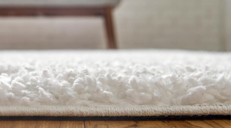 Alpine Plush Collection Area Rug - Cortina (White) Square White lifestyle 18