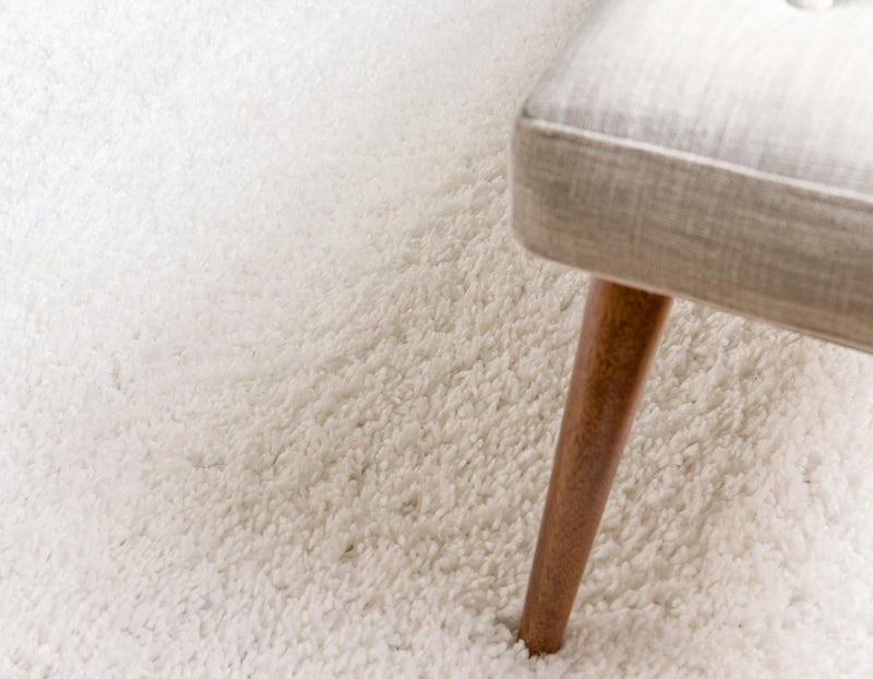 Alpine Plush Collection Area Rug - Cortina (White) Square White lifestyle 22