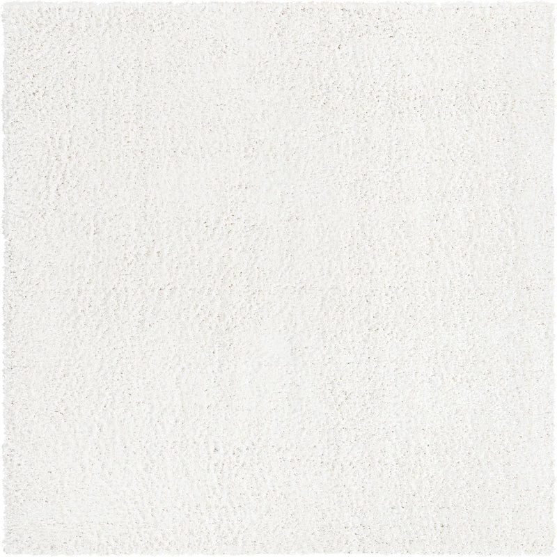 Alpine Plush Collection Area Rug - Cortina (White) Square White lifestyle 3
