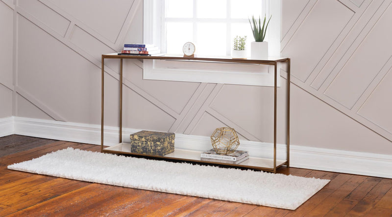 Alpine Plush Collection Area Rug - Cortina (White) Runner White lifestyle 12