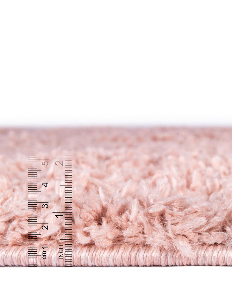 Alpine Plush Collection Area Rug - Cortina (Dusty Rose) Square Dusty Rose lifestyle 22