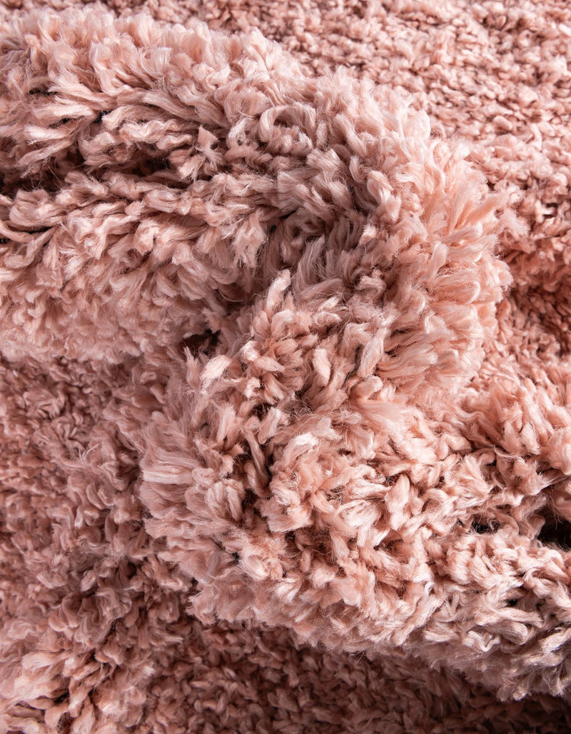 Alpine Plush Collection Area Rug - Cortina (Dusty Rose) Square Dusty Rose lifestyle 34