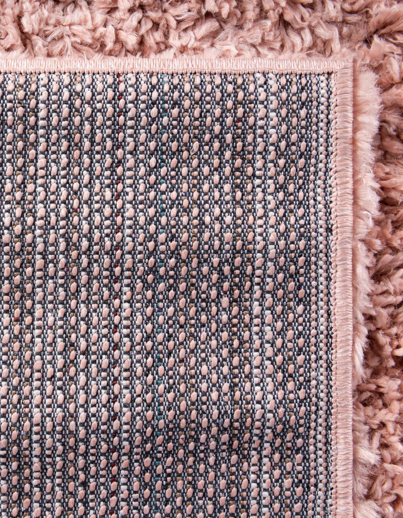 Alpine Plush Collection Area Rug - Cortina (Dusty Rose) Square Dusty Rose lifestyle 38