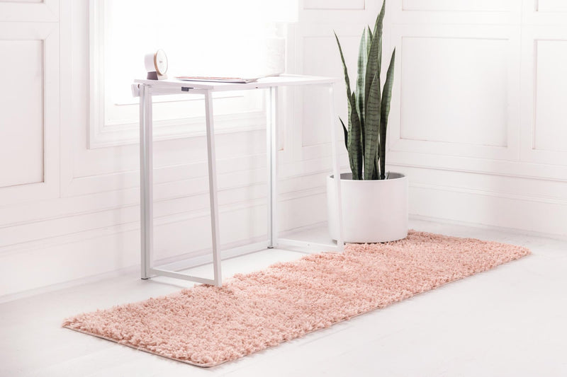 Alpine Plush Collection Area Rug - Cortina (Dusty Rose) Runner Dusty Rose lifestyle 16
