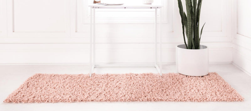 Alpine Plush Collection Area Rug - Cortina (Dusty Rose) Runner Dusty Rose lifestyle 20