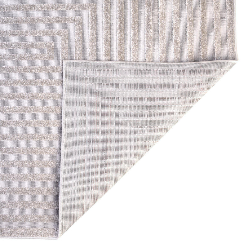Catalina Cove Outdoor Collection Area Rug - Avalon Rectangle Gray lifestyle 40