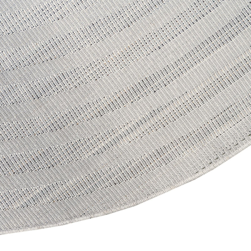 Catalina Cove Outdoor Collection Area Rug - Avalon Round Gray lifestyle 128