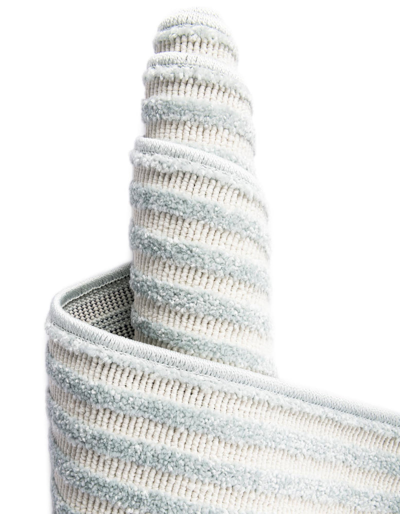Catalina Cove Outdoor Collection Area Rug - Avalon Rectangle Light Blue lifestyle 29
