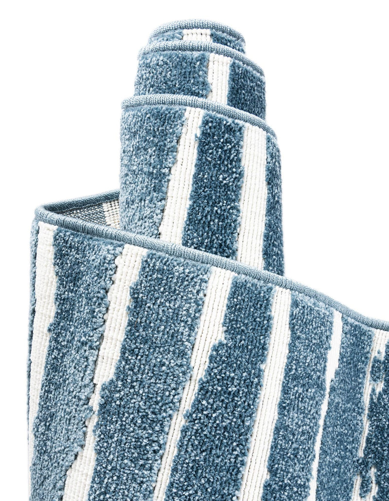 Catalina Cove Outdoor Collection Area Rug - Balboa Rectangle Blue lifestyle 78
