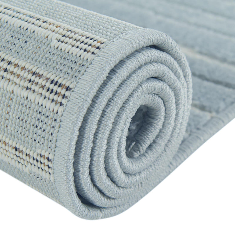 Catalina Cove Outdoor Collection Area Rug - Balboa Rectangle Light Blue lifestyle 21