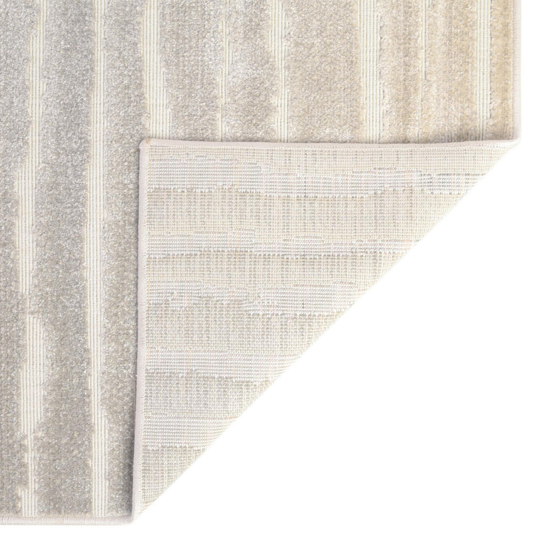 Catalina Cove Outdoor Collection Area Rug - Balboa Rectangle Light Gray lifestyle 49