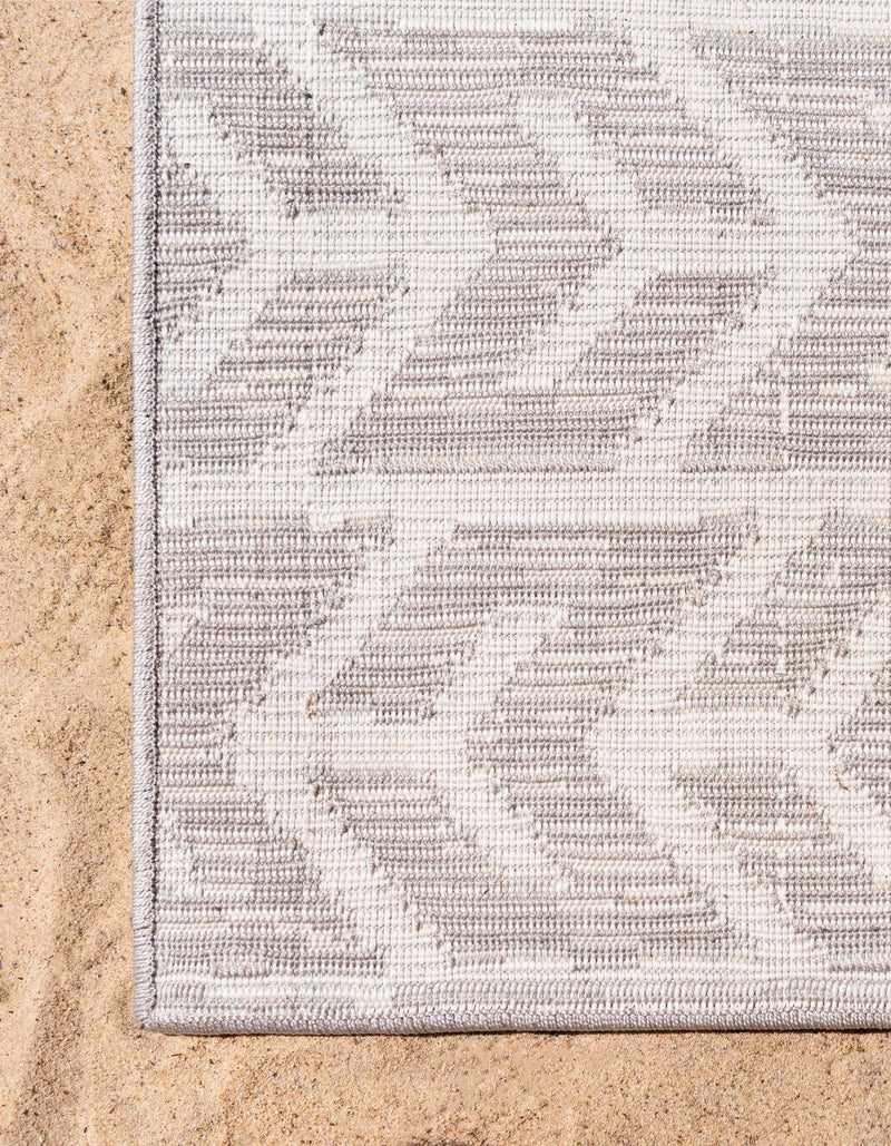 Catalina Cove Outdoor Collection Area Rug - Newport Rectangle Beige lifestyle 25