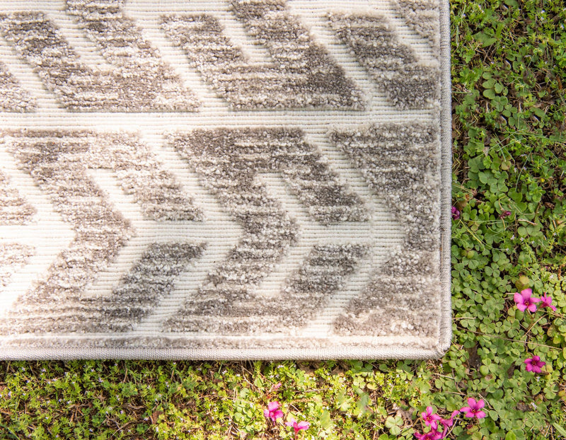 Catalina Cove Outdoor Collection Area Rug - Newport Rectangle Beige lifestyle 30