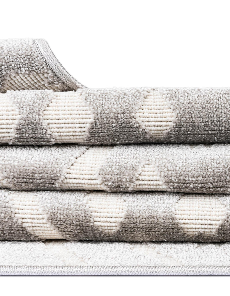 Catalina Cove Outdoor Collection Area Rug - Laguna Rectangle Gray lifestyle 47