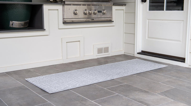 Catalina Cove Outdoor Collection Area Rug - Laguna Runner Gray lifestyle 58