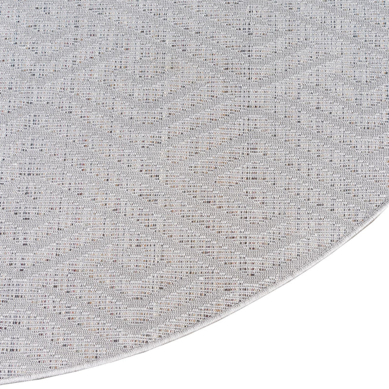 Catalina Cove Outdoor Collection Area Rug - Malibu Round Gray lifestyle 62