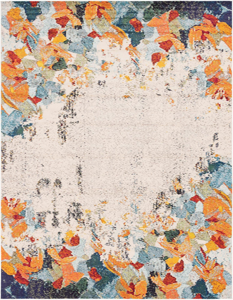 Chromatic Oasis Collection Area Rug - Twilight Rectangle Multi Main