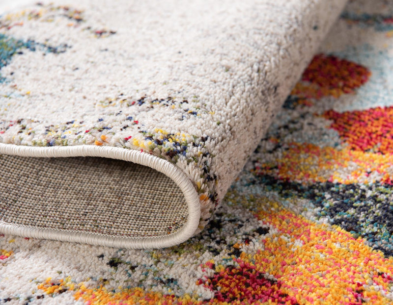 Chromatic Oasis Collection Area Rug - Twilight Rectangular Multi lifestyle 29
