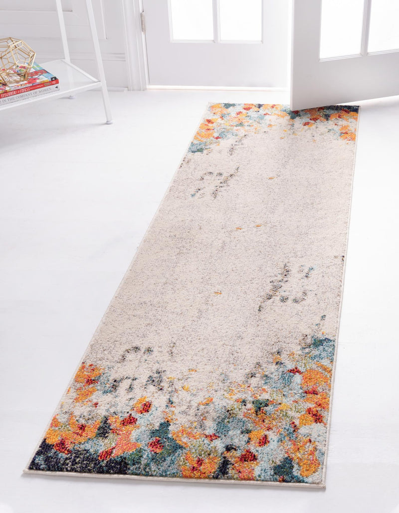 Chromatic Oasis Collection Area Rug - Twilight Runner Multi lifestyle 16