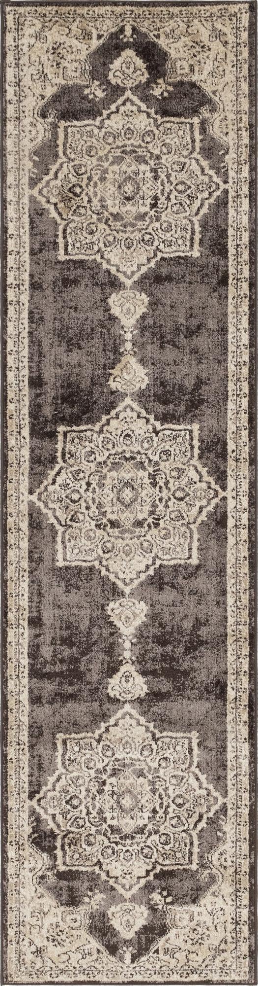 Eden Oasis Collection Area Rug - Tranquility (Brown) Runner Brown lifestyle 12