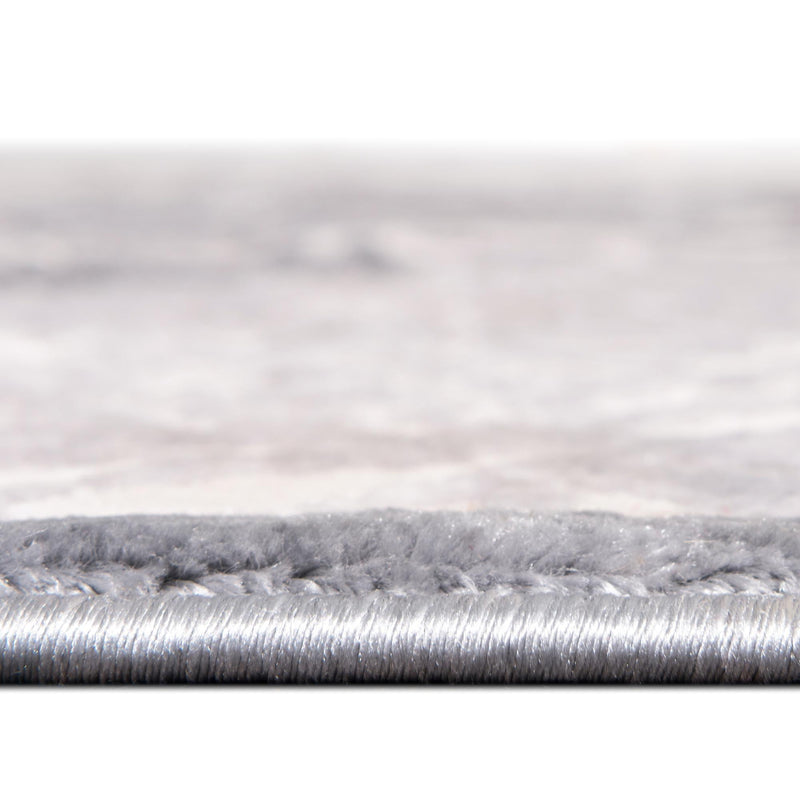 Derbyshire Elegance Collection Area Rug - Bakewell Round Gray lifestyle 68