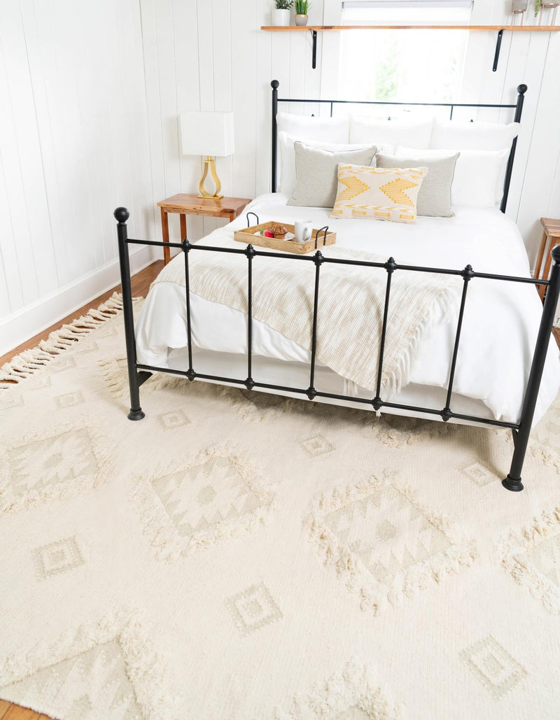 Sedona Sands Collection Area Rug - Canyon Rectangle Ivory lifestyle 12