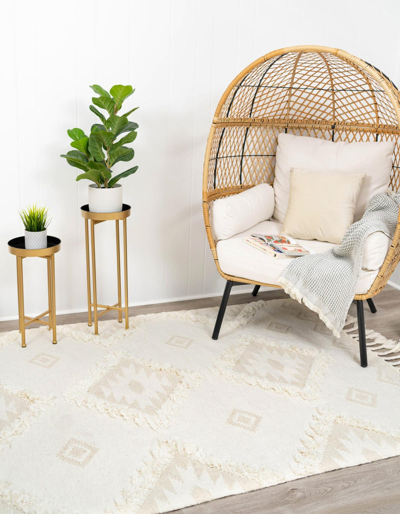 Sedona Sands Collection Area Rug - Canyon Rectangle Ivory lifestyle 16