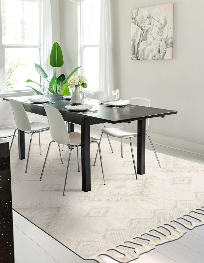 Sedona Sands Collection Area Rug - Canyon Rectangle Ivory lifestyle 20